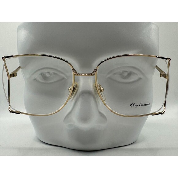 NEW True Vintage Eyeglasses Floating Lens Style | RX Ready | Oleg Cassini - Picture 2 of 9